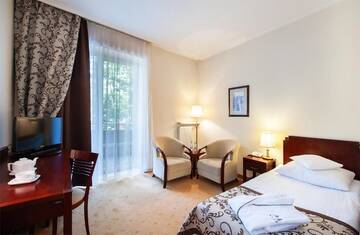 Фото номера Одноместный номер Отель Hotel Moscicki Resort &amp; Conference г. Спала 6