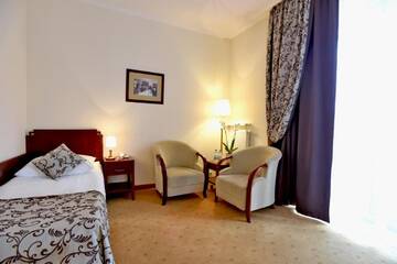 Фото номера Одноместный номер Отель Hotel Moscicki Resort &amp; Conference г. Спала 3